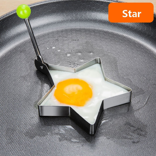 Cute Egg Heater Shapes - Star, Heart, Round